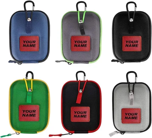 Vista 7 de Craftsman Golf Funda para telémetro con bandera de Estados Unidos, carcasa rígida para Tectectec Callaway, bolsa de transporte universal