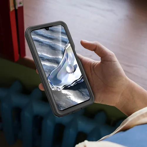 Vista 7 de Mangix Funda para teléfono Galaxy A14 5G, IP68, impermeable, a prueba de polvo, a prueba de golpes, con protector de pantalla integrado, carcasa