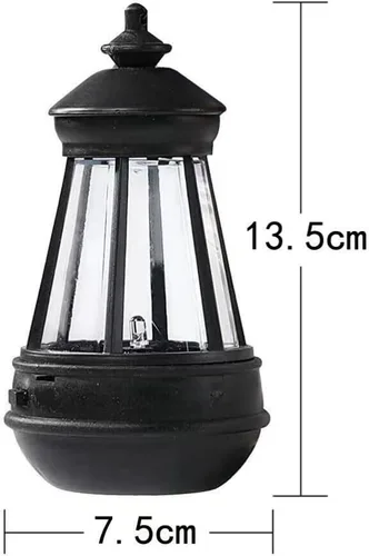 Vista 9 de Lámpara solar LED alimentada por luz colgante de jardín impermeable al aire libre lámpara decoración (luz de cuentas)