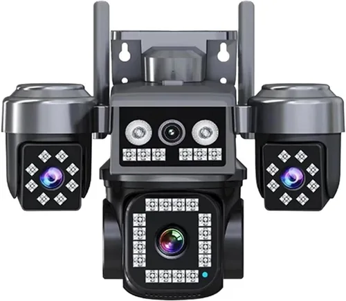 Vista 8 de Cámara de seguridad PTZ de 4 lentes UK