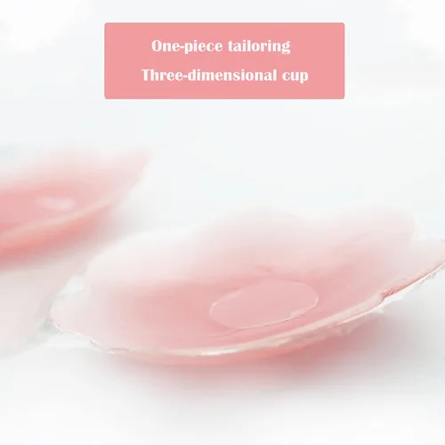 Vista 5 de Sticky Bra Nippleless Covers Stick On Bra Silicone Sticky Bra Breast Lift Nipple Covers Adhesive Bras
