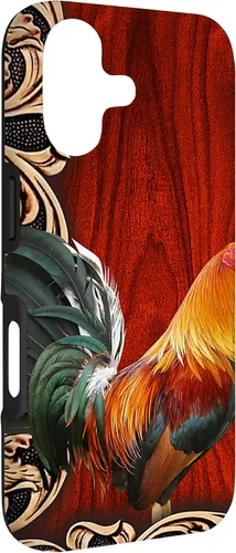 Vista 3 de Rooster Wood - Rooster-PC Funda para iPhone 17
