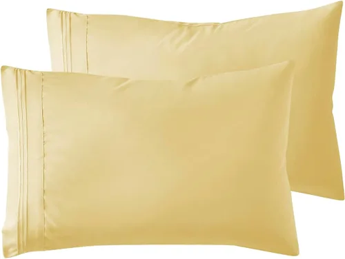 Vista 66 de Nestl - Juego de 2 fundas de almohada de microfibra azul playa tamaño Queen, 20 x 30 pulgadas