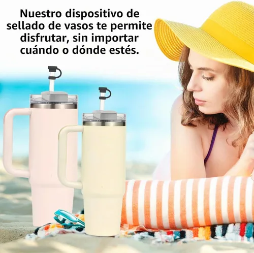 Vista 7 de Juego de tapones y fundas de silicona para vasos Stanley, 7