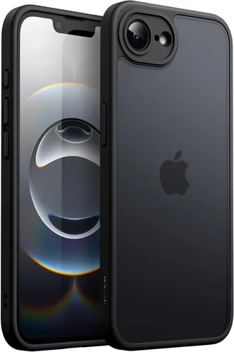 Vista 11 de JETech Funda mate para iPhone 17 de 6.3 pulgadas, protección contra caídas de grado militar, carcasa trasera translúcida esmerilada minimalista