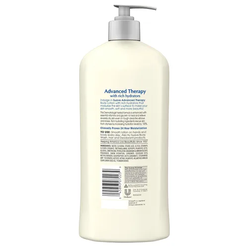 Vista 2 de Suave Skin Solutions Loción corporal, terapia avanzada, 18 onzas