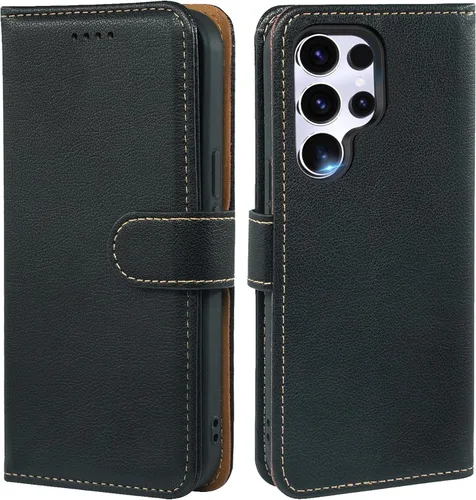 Vista 14 de Funda tipo cartera para Motorola Moto G Power 2026/2025, con bloqueo RFID, de piel sintética, para Moto G Power 2026, cierre magnético, tarjetero