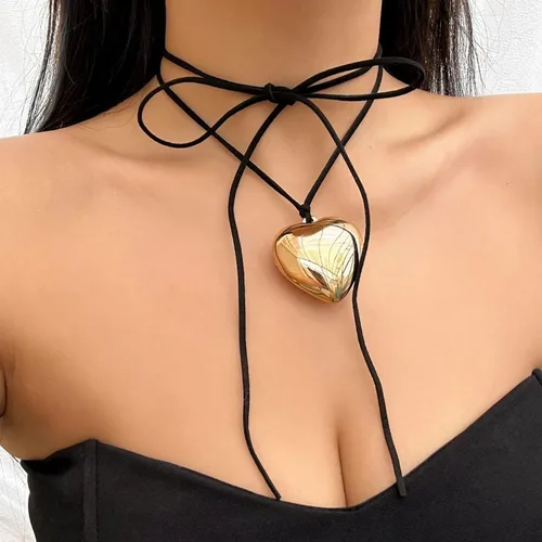 Vista 2 de Y2k Accessories - Collar Y2k para mujer, accesorios estéticos, joyería de preppy Y2k
