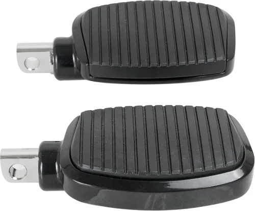 Vista 3 de Estriberas para motocicleta y pasajeros, estriberas, estriberas, estriberas, estriberas con goma antideslizante, universal para Harley Davidson Dyna