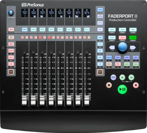 Vista 10 de PreSonus FaderPort Controlador DAW con software Studio One Pro
