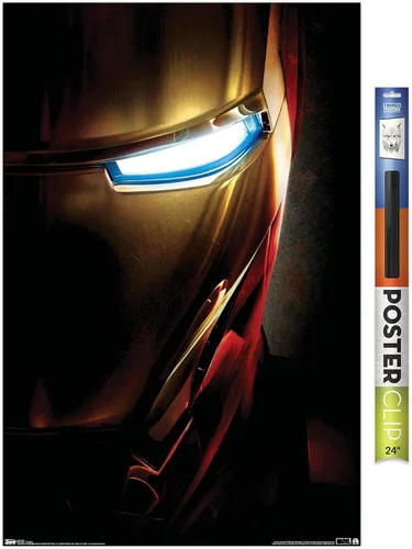 Vista 14 de Trends International Marvel Iron Man - Póster de pared de una hoja, 22.375 x 34 pulgadas, versión premium sin marco