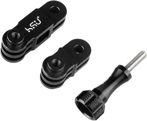 Vista 3 de HSU Brazo de extensión de aluminio para GoPro Hero 13/12, montaje de juntas Negro