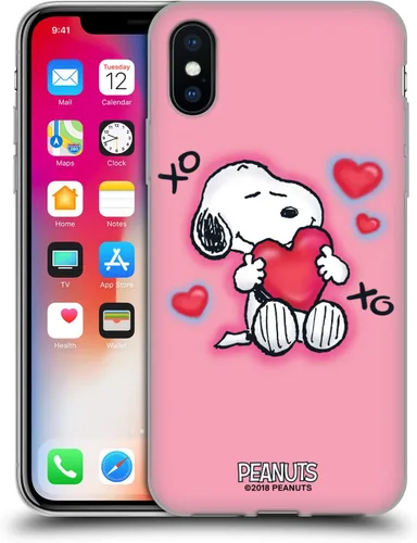 Vista 90 de Head Case Designs Funda de gel con licencia oficial de Peanuts Beach Surf Snoopy Boardwalk Airbrush [protección de grado militar] compatible