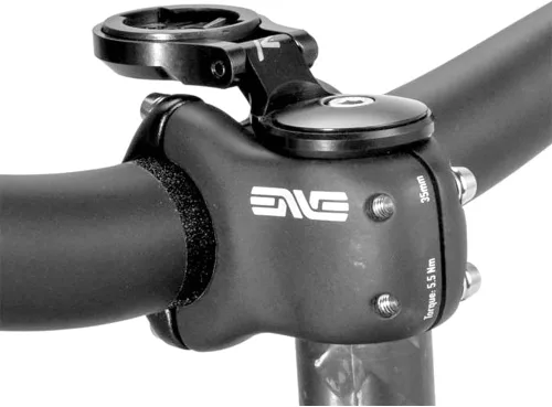 Vista 3 de K-Edge Soporte para computadora de bicicleta Boost Stem Garmin Negro gps-vehicle-mounts