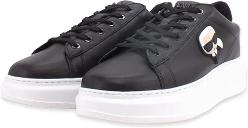 Vista 4 de KARL LAGERFELD Mens Kapri Running Style Sneakers Black