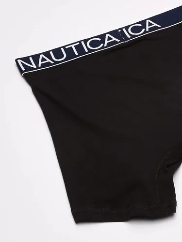 Vista 4 de Nautica - Calzoncillos clásicos de algodón elástico para hombre pack de 3