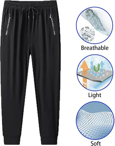 Vista 2 de Stretchactive - Pantalones elásticos unisex de secado rápido, pantalones elásticos Coolmance para mujeres y hombres, impermeables, transpirables