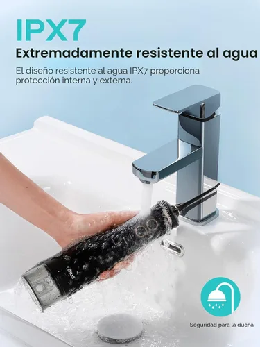 Vista 8 de COSLUS Irrigador de Agua Portátil para Dientes: 10 Ajustes de Presión Profesional para Ortodoncia, Aparejos y Encías Sensibles - Inalámbrico