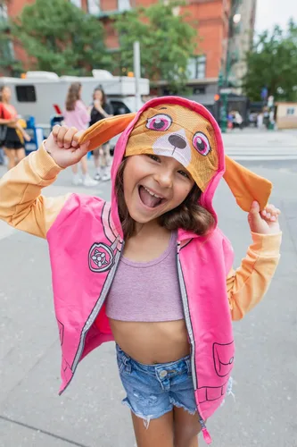 Vista 2 de Paw Patrol Rubble Chase Skye Fleece Zip Up Pullover Hoodie Toddler to Little Kid