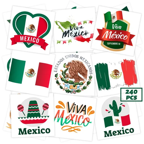 Vista 9 de 240 tatuajes temporales de Navidad para niños, calcomanías de tatuajes impermeables de seguridad a granel, rellenos de calcetines, la mejor opción