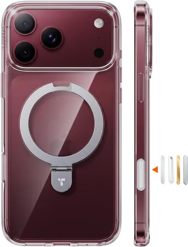 Vista 14 de TORRAS Funda magnética para iPhone 13 Pro Max de 6.7 pulgadas [compatible con Magsafe] con soporte, [protección contra caídas de grado militar] a