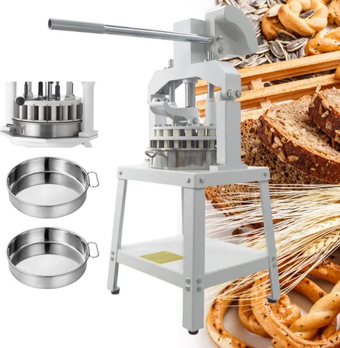 Vista 12 de INTSUPERMAI Cortador divisor manual de masa de 3.81 oz-20.3 onzas, 10 piezas, equipo comercial de panadería resistente para pan, pizza, brioche