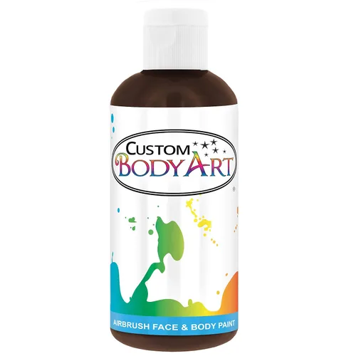 Vista 6 de Custom Body Art Pintura blanca a base de agua de 1 oz para piel, cara Blanco