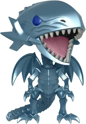 Vista 2 de Funko Pop Animation: Yu-Gi-Oh! - Figura coleccionable de dragón blanco de ojos azules, multicolor