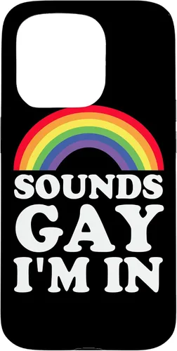 Vista 14 de Funny Gay Pride Sounds Gay I'm In LGBTQ Case for iPhone 16