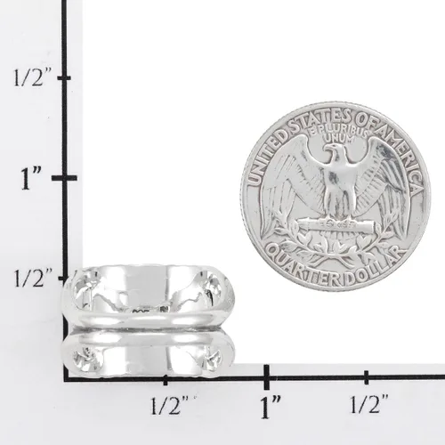 Vista 4 de Anillo turquesa de plata esterlina 925 piedras preciosas auténticas tamaño 6 a 11