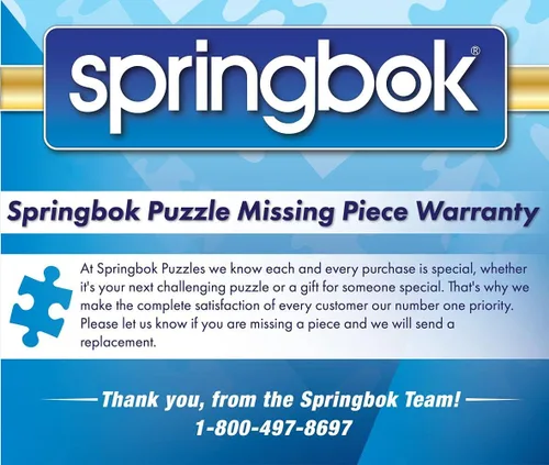 Vista 7 de Springbok Rompecabezas de 1000 piezas Joy Around The World - Fabricado en Estados Unidos