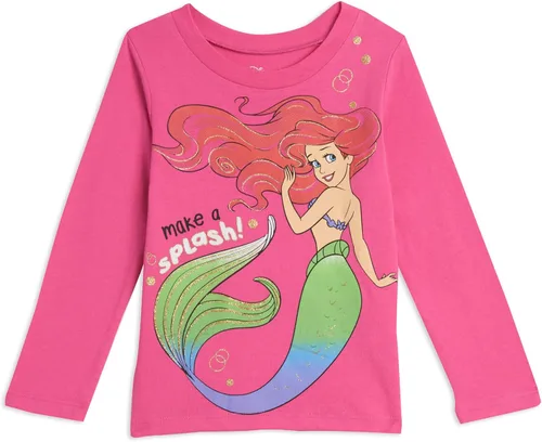 Vista 4 de Disney Princess Ariel Cenicienta Belle - Paquete de 3 camisetas de bebé a niño grande