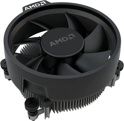 Vista 3 de Procesador AMD Ryzen 5 4500 de escritorio desbloqueado de 6 núcleos y 12 hilos con enfriador Wraith Stealth