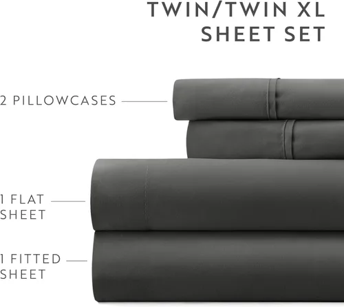 Vista 109 de ienjoy Home Linen Market - Juego de sábanas de 6 piezas, color rubor, tamaño King Blush