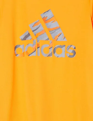Vista 4 de adidas Conjunto corto de camuflaje tigre de 2 piezas para niños Orange Rush Naranja