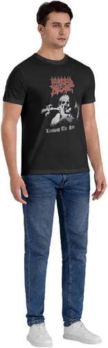 Vista 6 de Morbid Angel T Shirt Men's Summer Round Neck Trend Fashion Short Sleeve T Shirt Sports Fitness Cotton Shirt Tops