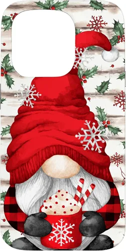 Vista 14 de Cute Christmas Gnome for Women with Hot Cocoa Mug for Xmas Case for iPhone 17