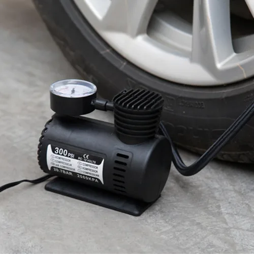 Vista 5 de RiToEasysports Automatic Electric Pneumatic, 300PSI 12V Mini Compressor Air Pump Electric Tire Air Inflator Pump Mini Air Compressor