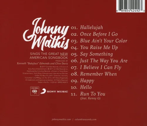 Vista 2 de Johnny Mathis Sings The Great New American Songbook