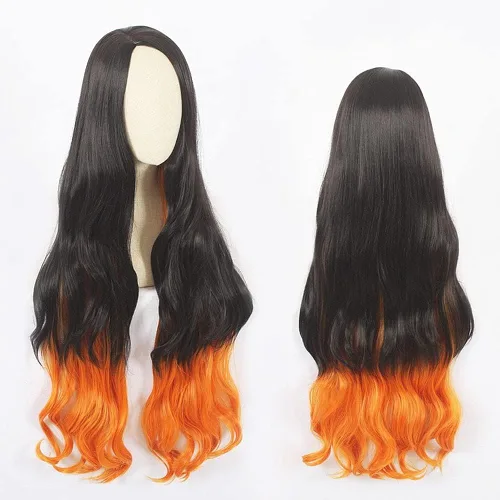 Vista 5 de Xing Xuan Disfraz de Kamado de anime para mujer, disfraz de Halloween, conjunto completo de kimono