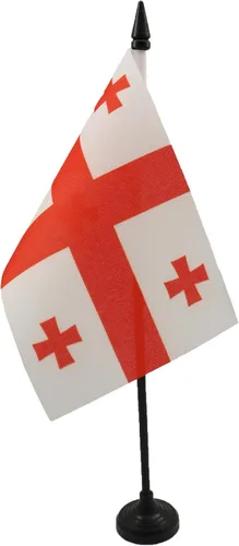Vista 74 de AZ FLAG Aland Table Flag 4x6 in 100D Polyester Plastic Base Indoor use Finnish 15x10 cm desk flag stitched finish with reinforced edges with