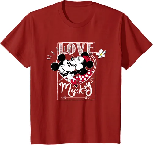 Vista 43 de Disney Mickey & Minnie Mouse Love Mickey - Camiseta para el día de San Valentín
