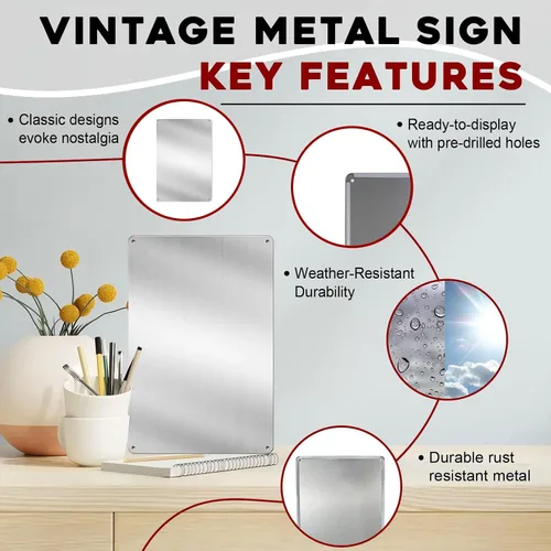 Vista 4 de Letrero de metal retro con diseño de vaquero español, estilo vintage México, cueva de hombre, accesorios de arte clásico para arena, sala