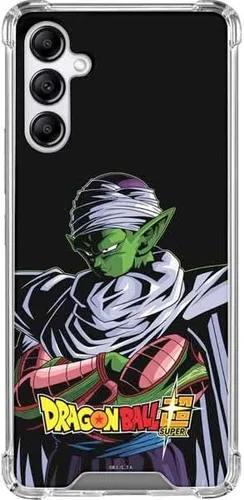 Vista 7 de Skinit Funda transparente compatible con Galaxy A14 5G, diseño oficial de Dragon Ball Super Goku