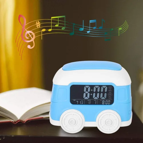 Vista 6 de Pilipane OK to Wake - Reloj despertador para niños, reloj despertador digital para dormitorio de niños, bonito reloj de entrenamiento para dormir