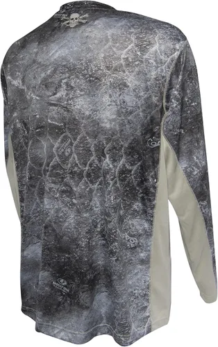 Vista 2 de Calcutta Camisa de manga larga para el rendimiento - Ropa cómoda para actividades al aire libre para la pesca Cloud Bank Camo