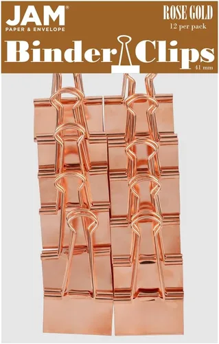 Vista 42 de Broches aprietapapeles JAM Paper®, Blanco