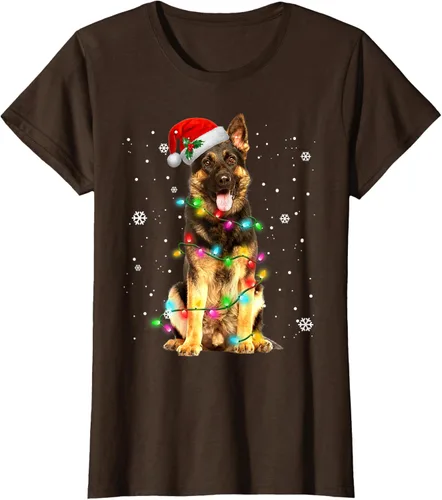 Vista 18 de Suéter de Navidad para perros de pastor alemán, suéter de Navidad para regalos de perros, Negro, S