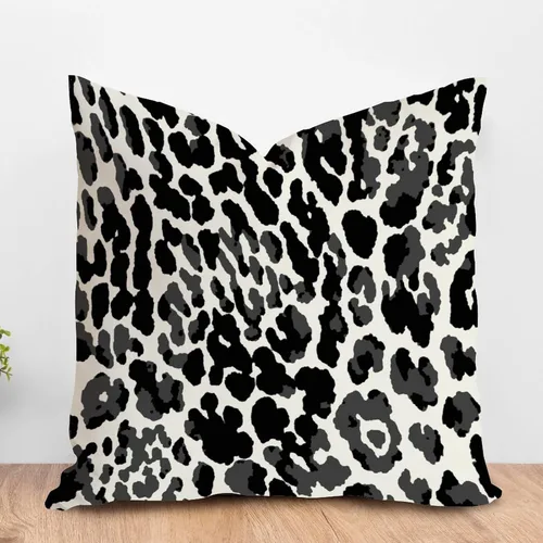 Vista 66 de ArogGeld Funda de almohada para sofá, guepardo y leopardo, estampado de leopardo, funda de cojín decorativa de granja para sala de estar
