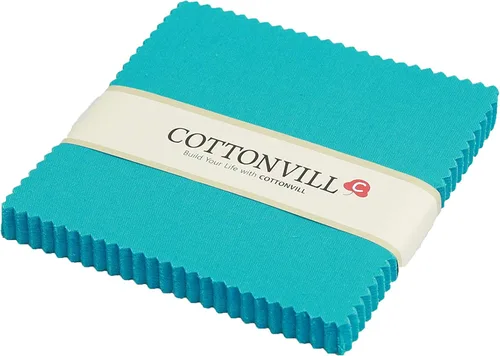 Vista 12 de COTTONVILL tela de algodón de 20 hilos precortada para confección de edredones